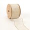 LaRibbons 2 1/2" Wired Ribbon | "Glitter Sheer" | 10 Yard Roll